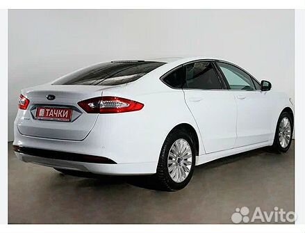 Задний бампер на Ford Mondeo 5 - Белый