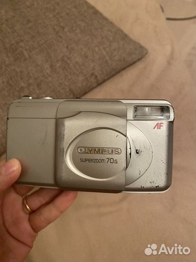 Плёночный фотоаппарат Olympus superzoom 70G
