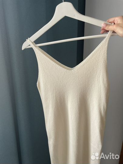 Платье вязаное летнее новое