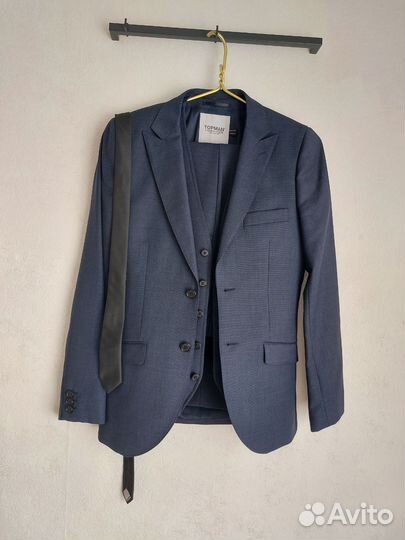 Мужской костюм тройка Topman xs/s