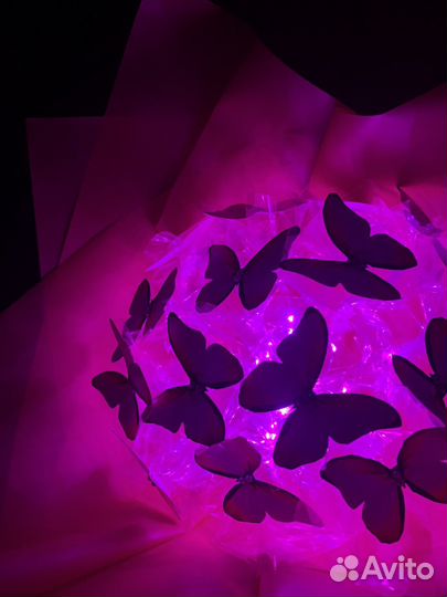 Букетики из бабочек