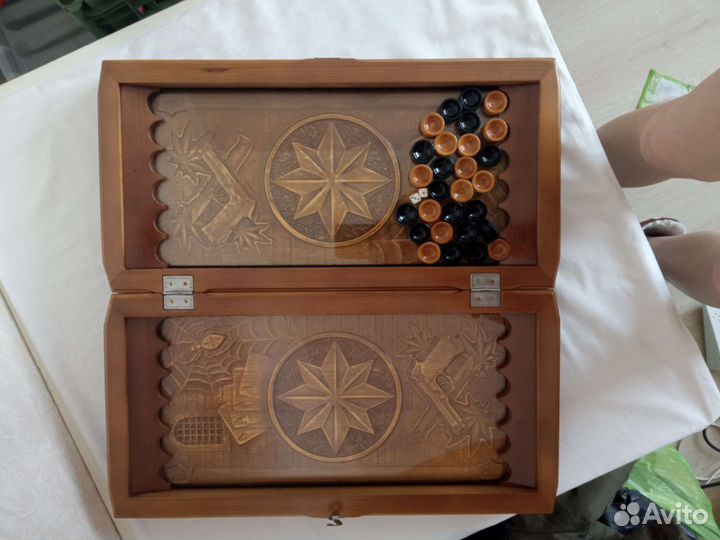 Нарды ручной работы