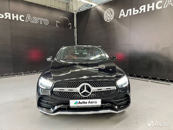 Mercedes-Benz GLC-класс Coupe 2.0 AT, 2019, 102 000 км