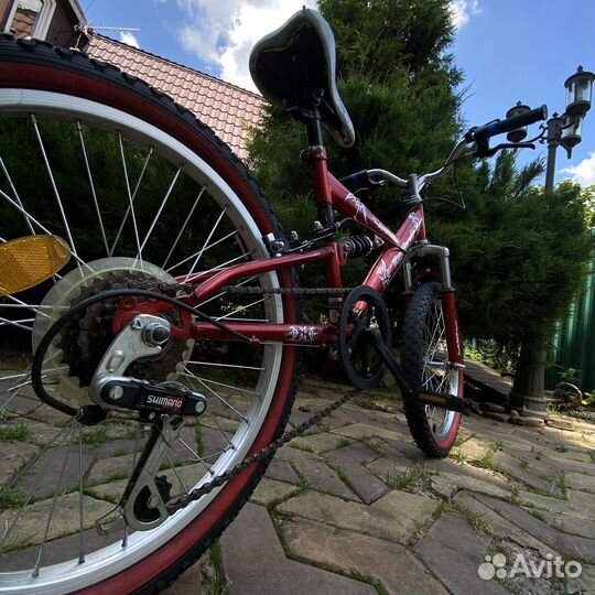 Велосипед детский двухподвесный