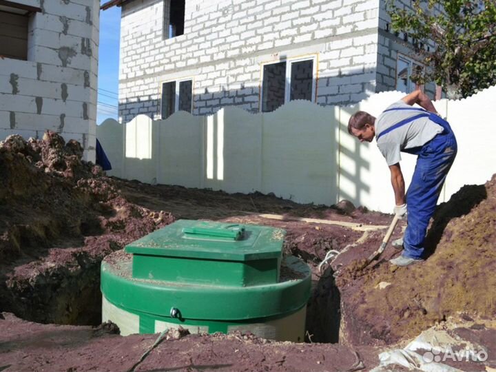 Септик Green с переливом