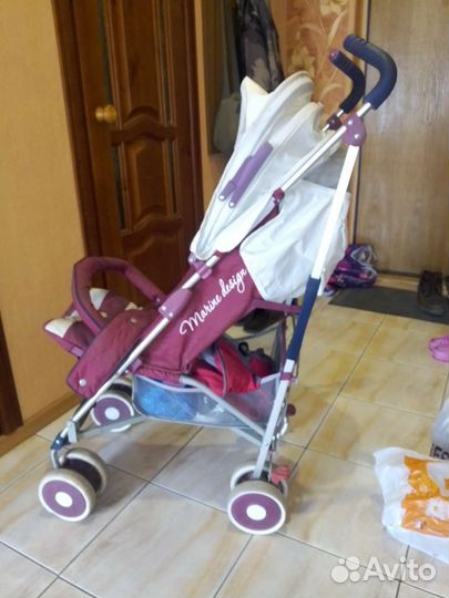 Прогулочная коляска трость marine design