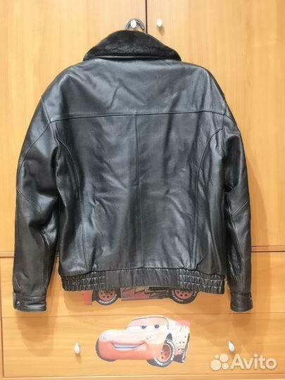 Кожаная куртка мужская