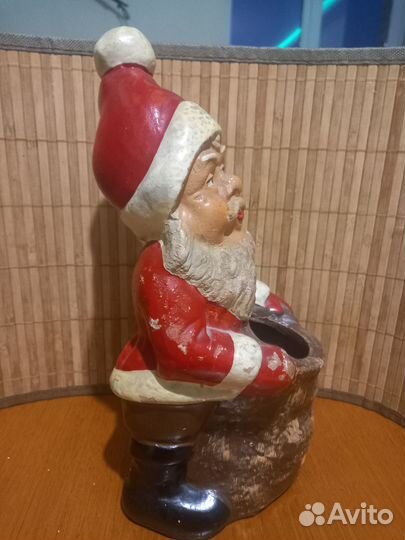 Санта клаус, дед мороз, керамика, гдр
