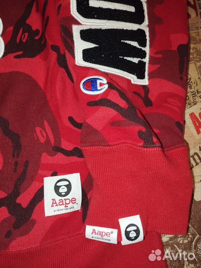 Свитшот Aape x Champion редкий