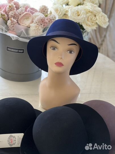 Шляпа фетр пр-во Чехия новая