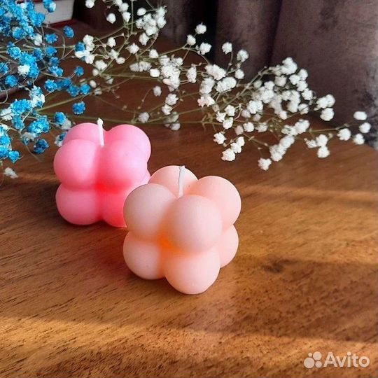 Ароматическая свеча ручной работы