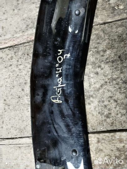 Дефлектор (мухобойка) на капот opel astra h