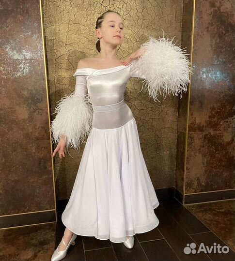 Платье для бальных танцев Ст Ю1