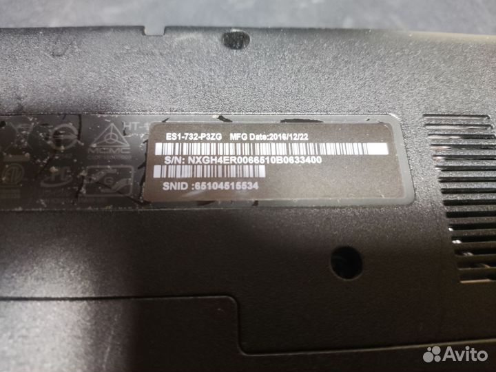 Ноутбук Acer Aspire ES 17