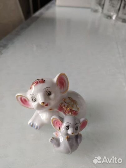 Стеклянные фигурки