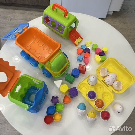 Развивающие игрушки сортеры