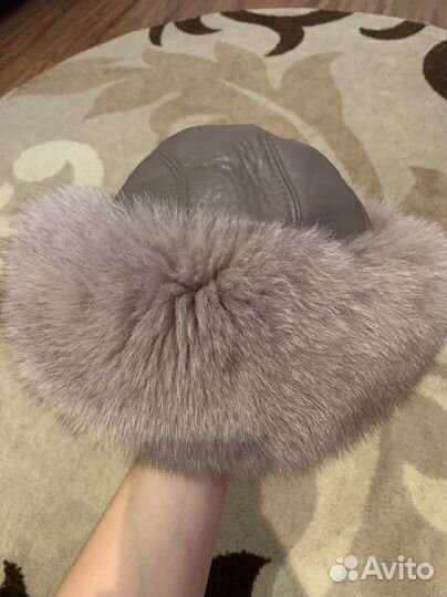 Меховая шапка (натур. мех)