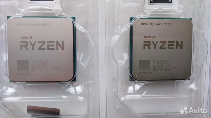 Новые AMD Ryzen 4500 / 5500 AM4, 7500F AM5