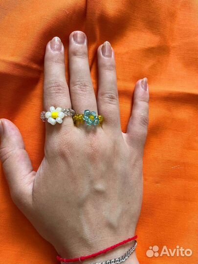 Колечки из бисера