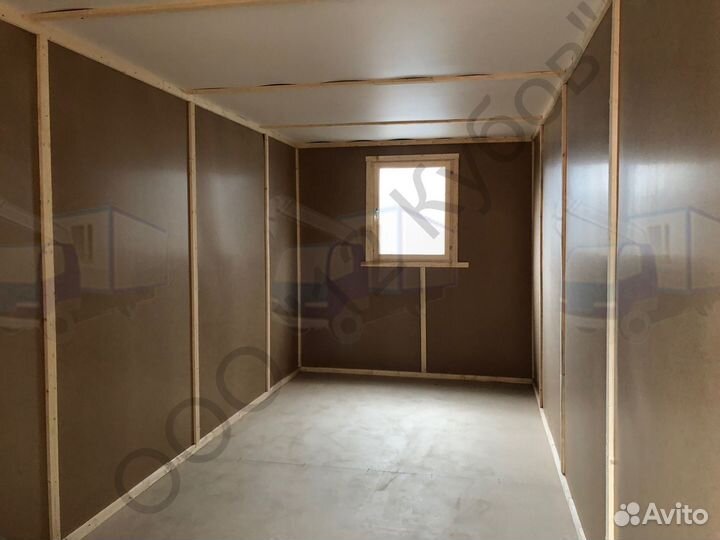 Блок контейнер 02 металлический новый утепленный