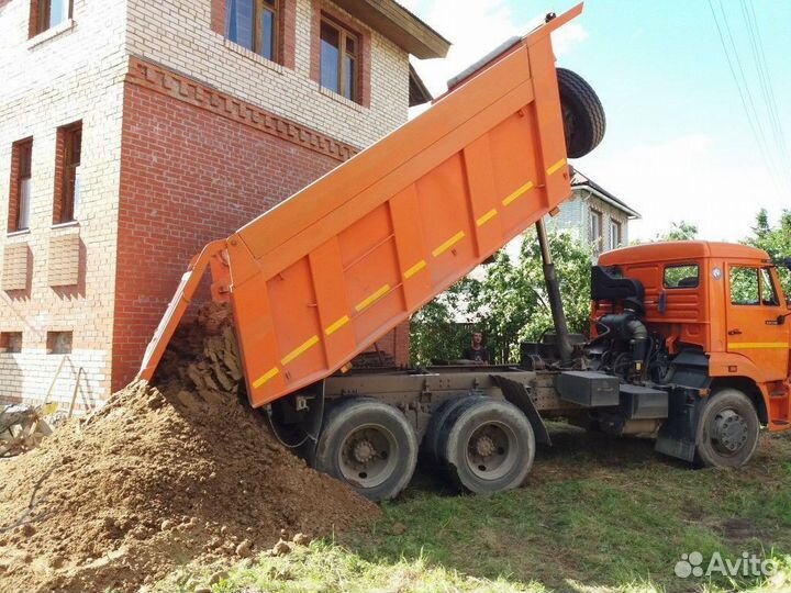 Песок мытый, карьерный