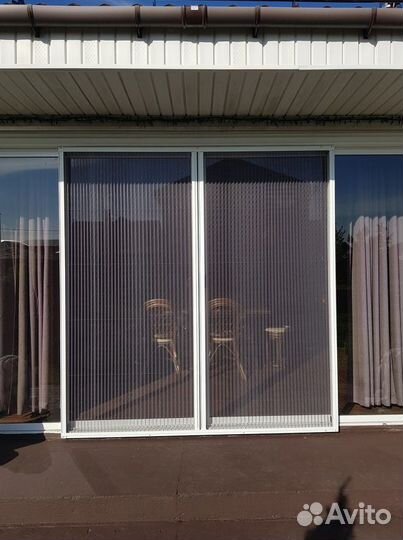 Сетка гармошка плиссе