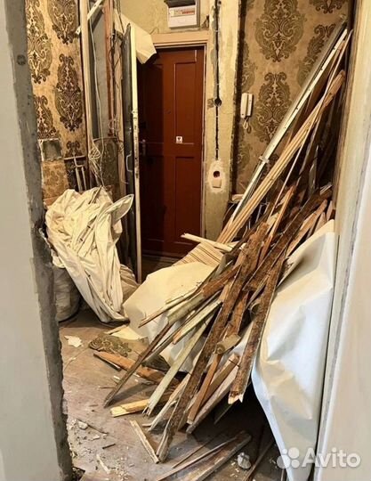 Демонтажные работы и вывоз мусора