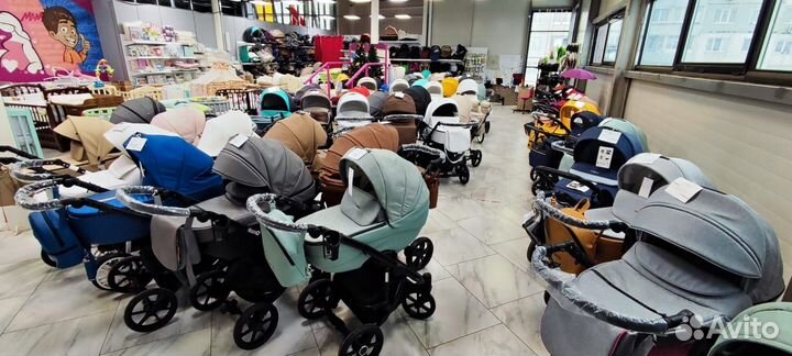 В наличии детские коляски 2в1 3в1 большой выбор