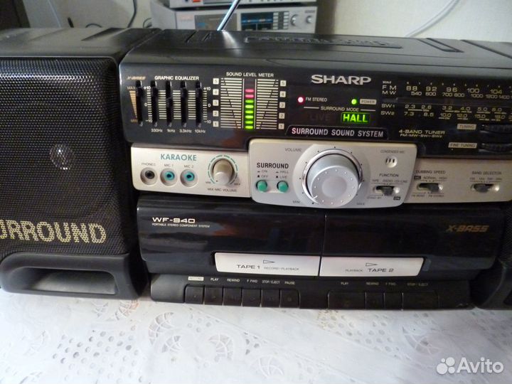 Магнитола sharp WF - 940