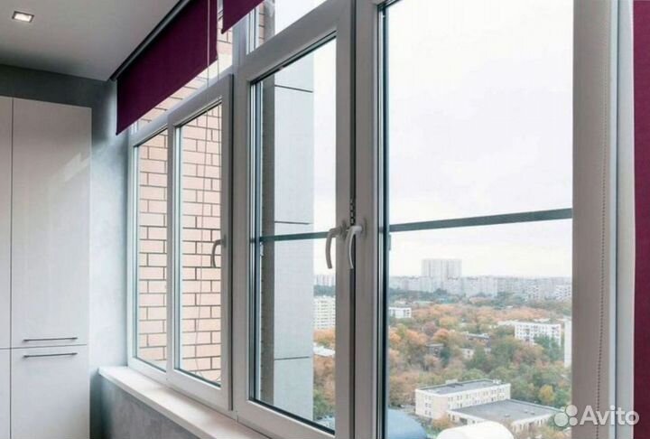 Остекление балконов