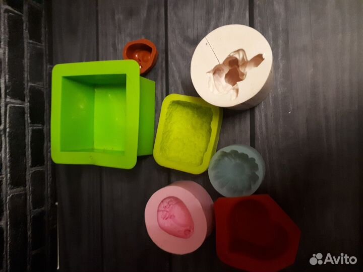 Силиконовые формы для мыла (35 шт)