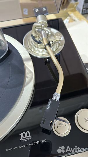 Проигрыватель винила Denon DP-A100 юбилейный