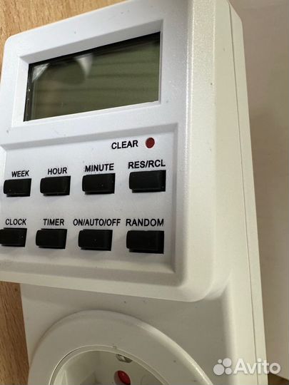 Розетка с таймером