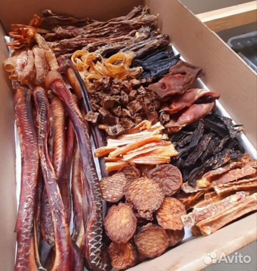 Сушёные лакомства для собак. Мясо, Корм для собак