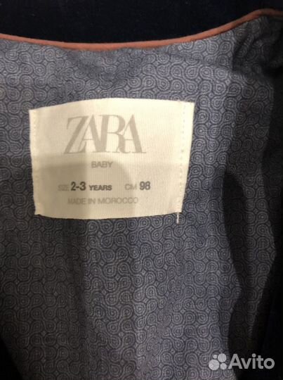 Пиджак zara детский