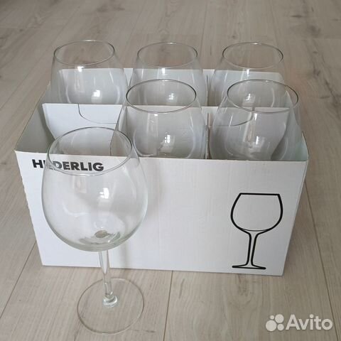 Бокалы IKEA Hederling