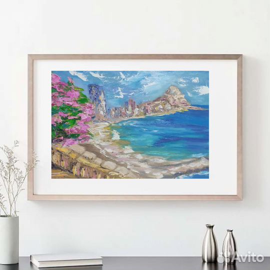 Картина маслом пейзаж Испания