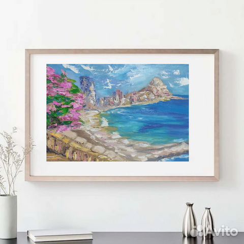 Картина маслом пейзаж Испания