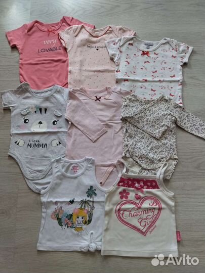 Вещи на девочку с рождения до года