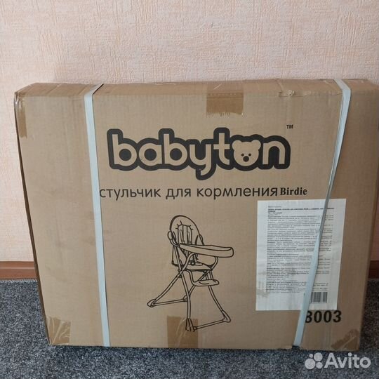 Стульчик для кормления babyton зеленый