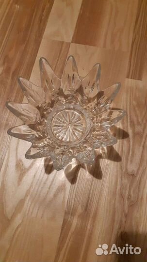 Хрустальная конфетница