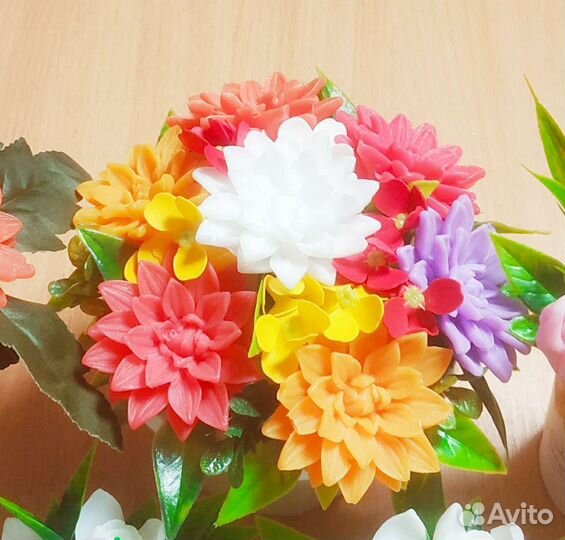 Букеты из мыла ручной работы