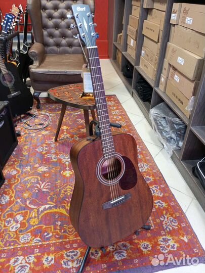 Гитара Cort Earth60m массив красного дерева