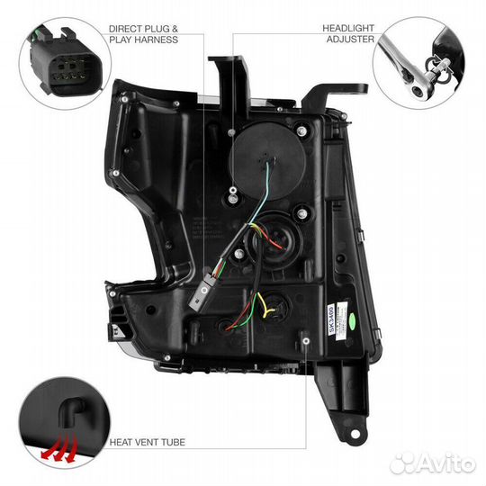 Фары 15-18 Chevy Tahoe / Suburban