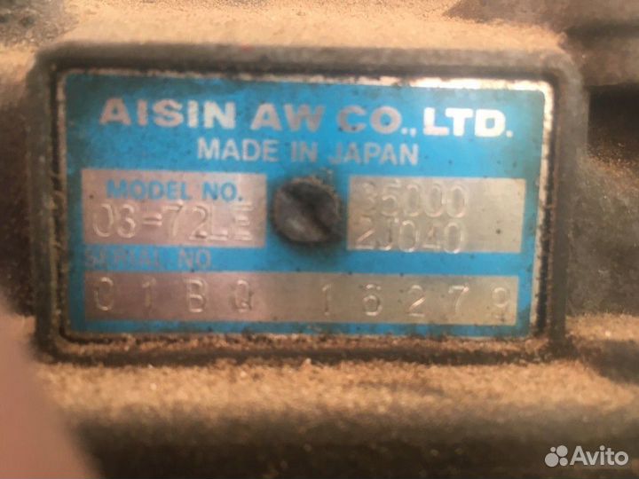 АКПП на toyota noah CR50 3C-TE 03-72LE