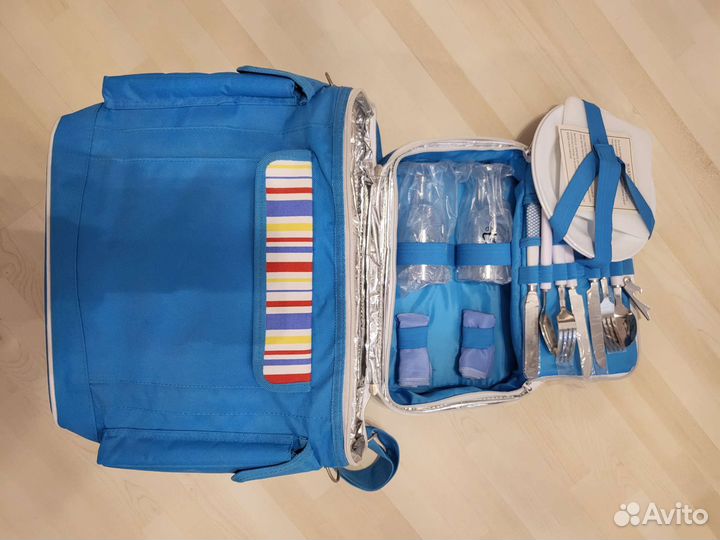 Сумка для пикника с посудой