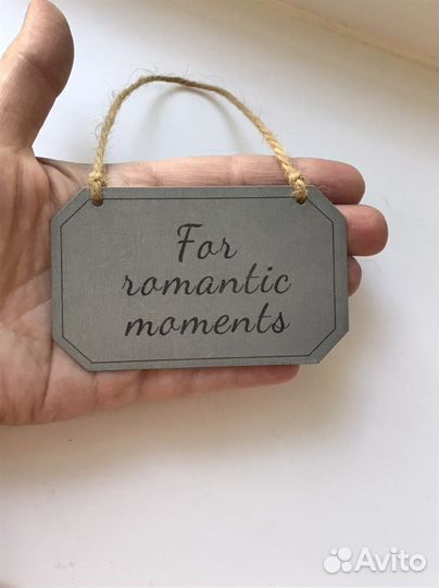 Табличка декоративная для интерьера