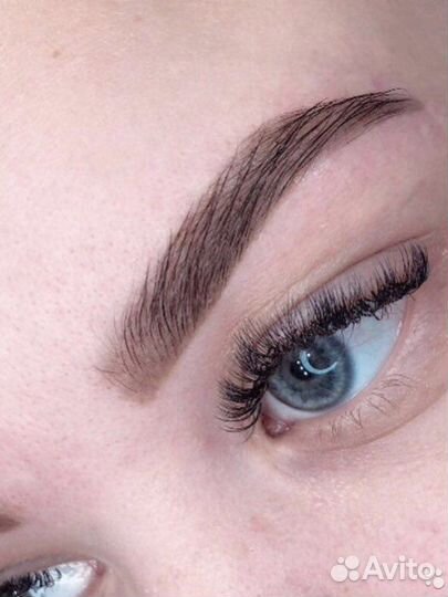 Брови ресницы