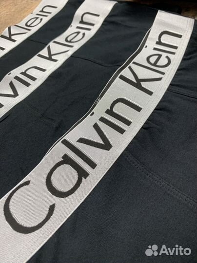 Трусы мужские черные Calvin klein