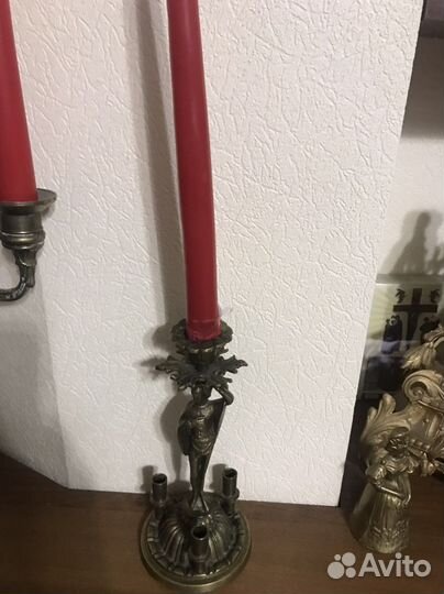 Старинный подсвечник